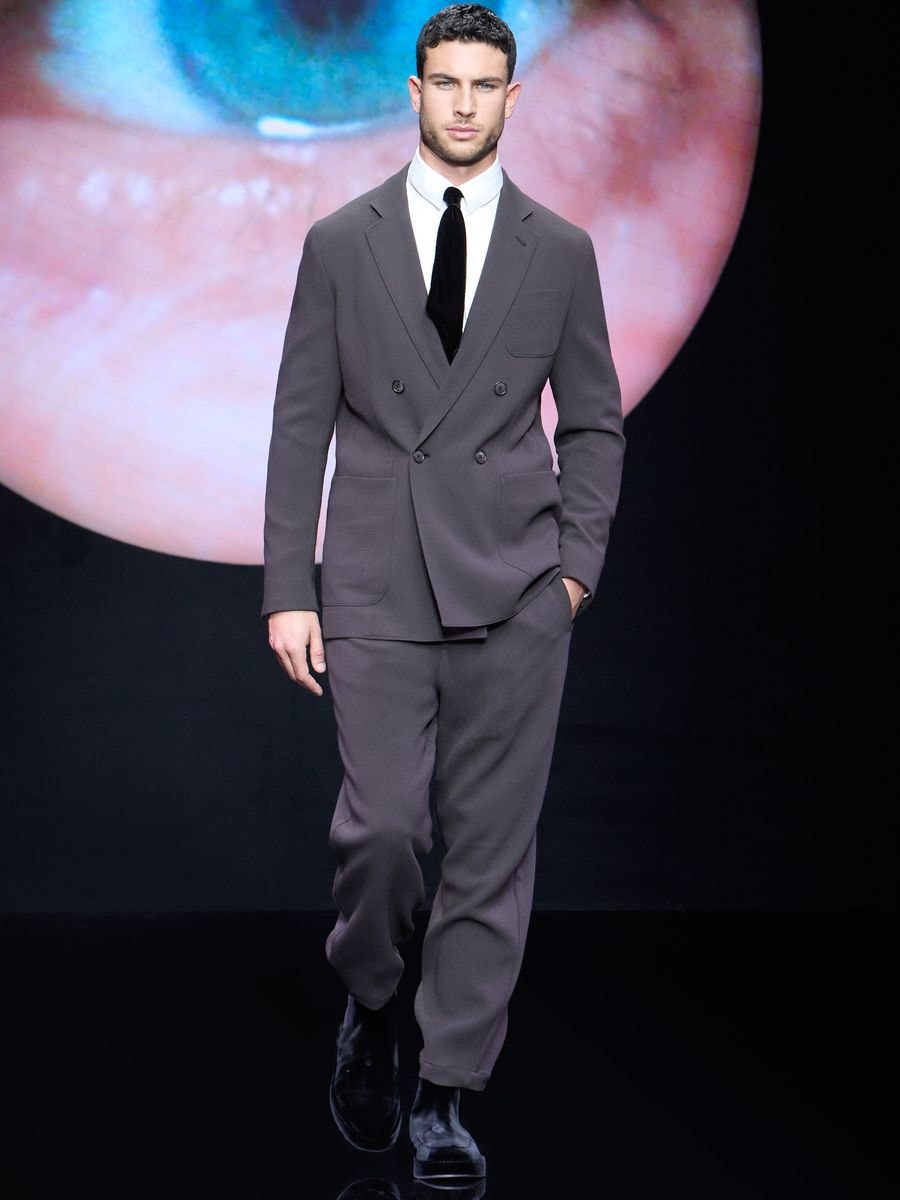 Elegance Rules at Giorgio Armani Menswear FW2425 Fashion Show